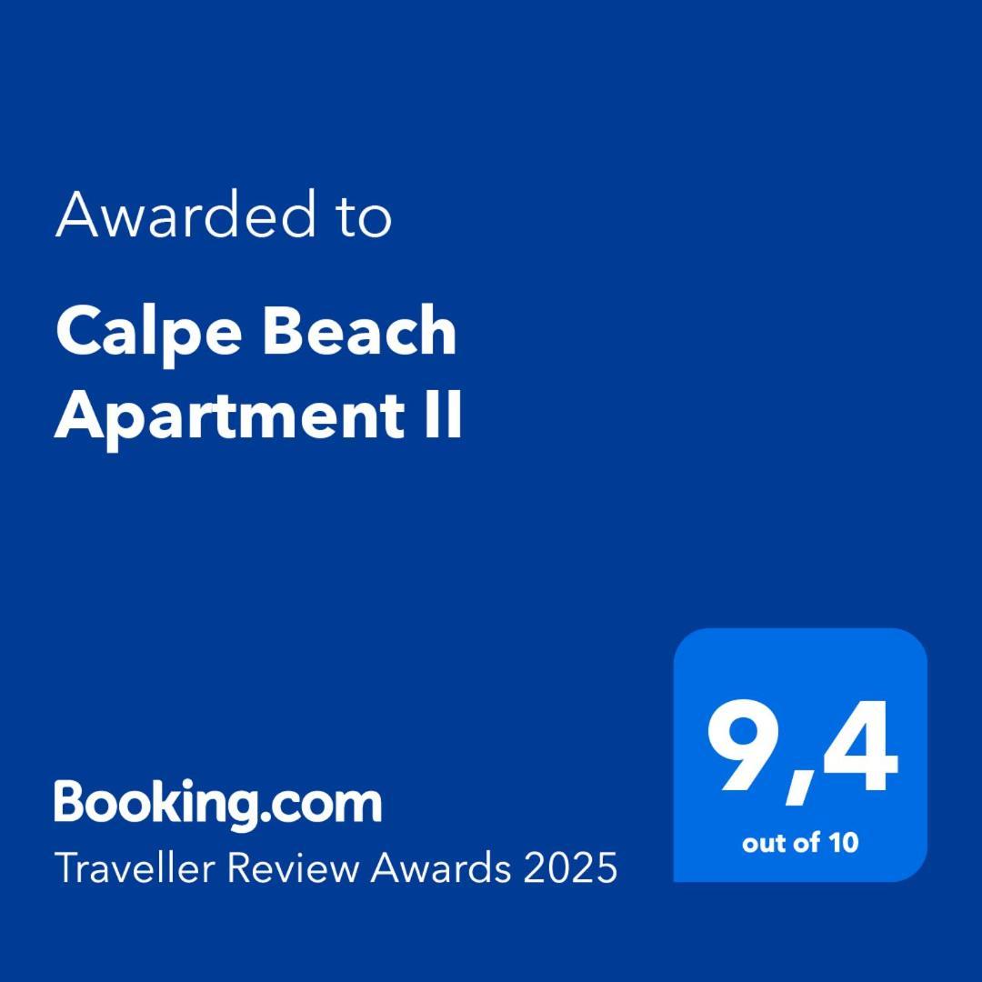 Ifach Calpe Beach Apartment II Turquesa Beach מראה חיצוני תמונה